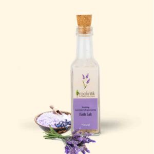 Praakritik Bath Salt - Lavender - Organic - 120g